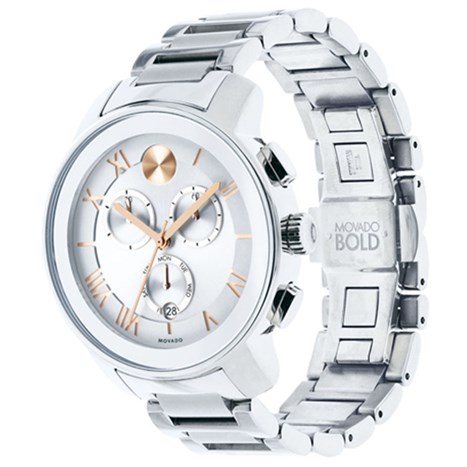 Đồng hồ MOVADO 40 mm Nam 3600205 Màu Bạc