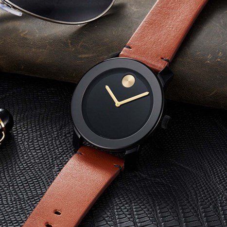 Đồng hồ MOVADO 42 mm Nam 3600305 Màu Nâu