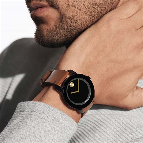 Đồng hồ MOVADO 42 mm Nam 3600305 Màu Nâu