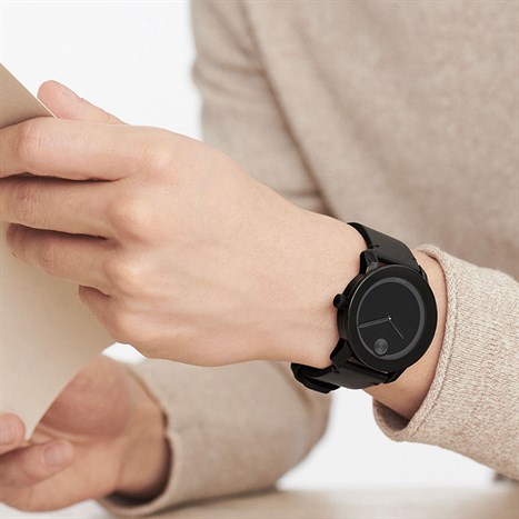 Đồng hồ MOVADO 42 mm Nam 3600306 Màu Đen