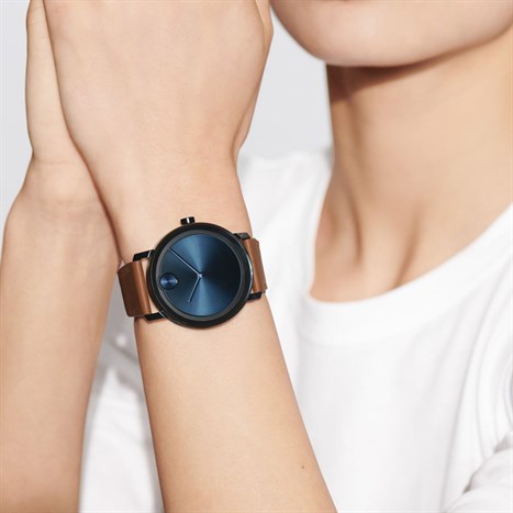 Đồng hồ MOVADO 40 mm Nam 3600520 Màu Nâu