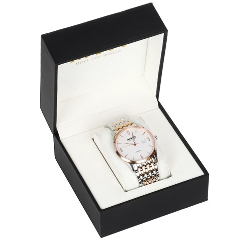 Đồng hồ MVW 40 mm Nam MS067-01 Màu Bạc