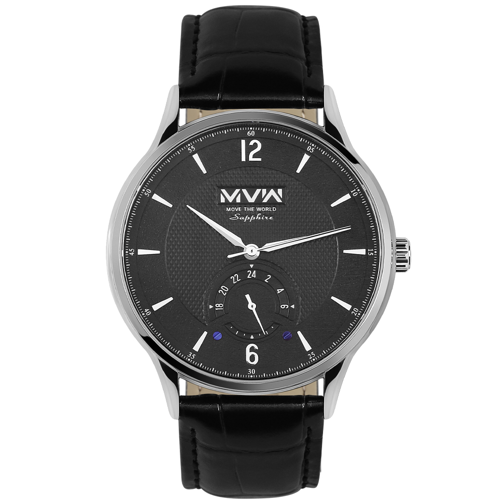 Đồng hồ MVW 40 mm Nam ML058-02 Màu Đen