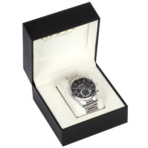 Đồng hồ MVW Sport 41 mm Nam MS073-01 Màu Bạc