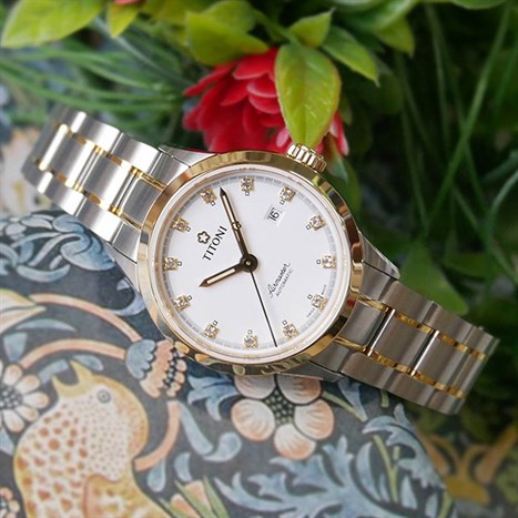 Đồng hồ TITONI 29 mm Nữ 23733 SY-556 Màu Bạc