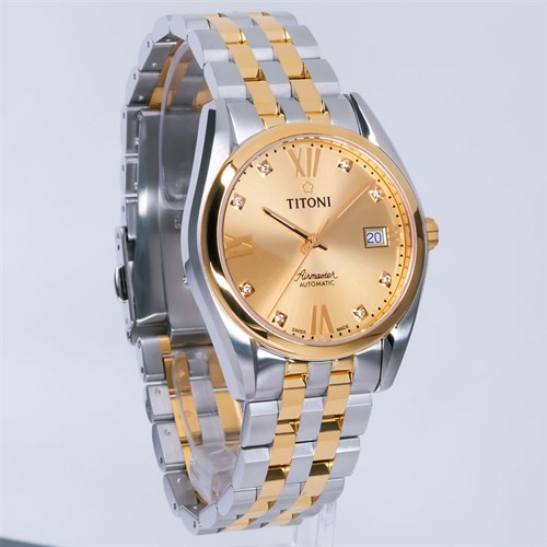 Đồng hồ TITONI 27 mm Nữ 23909 SY-064 Màu Bạc