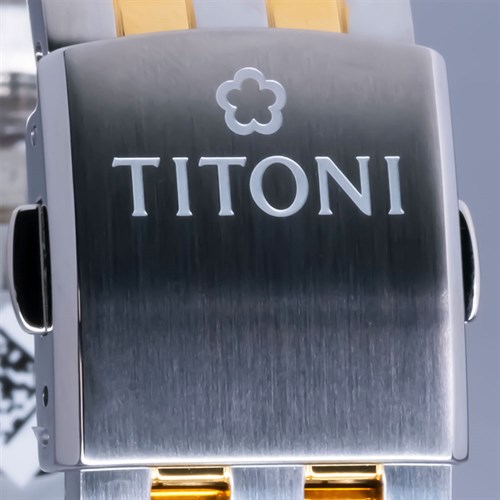 Đồng hồ TITONI 27 mm Nữ 23909 SY-064 Màu Bạc