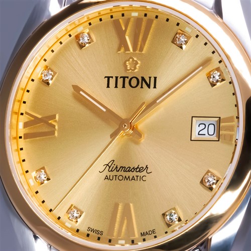 Đồng hồ TITONI 27 mm Nữ 23909 SY-064 Màu Bạc