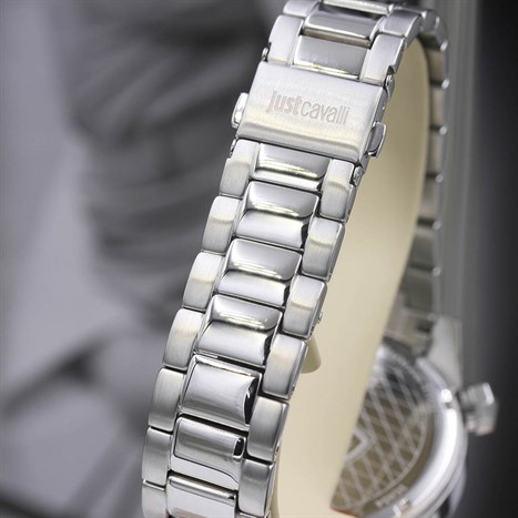 Đồng hồ JUST CAVALLI 41 mm Nam JC1G054M0045 Màu Bạc