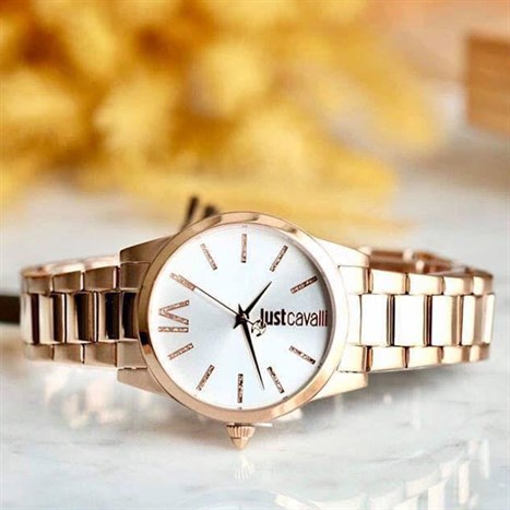 Đồng hồ JUST CAVALLI 32 mm Nữ JC1L010M0125 Màu Vàng Hồng