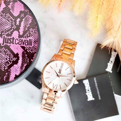 Đồng hồ JUST CAVALLI 32 mm Nữ JC1L010M0125 Màu Vàng Hồng