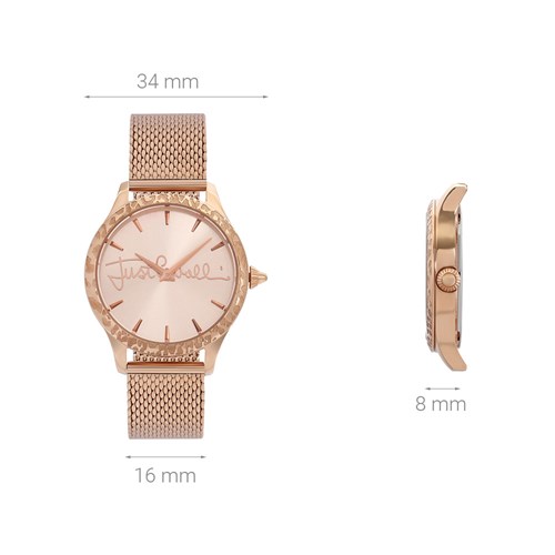 Đồng hồ JUST CAVALLI 34 mm Nữ JC1L023M0105 Màu Vàng Hồng