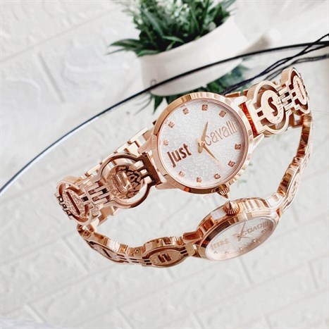 Đồng hồ JUST CAVALLI 28 mm Nữ JC1L028M0045 Màu Vàng Hồng