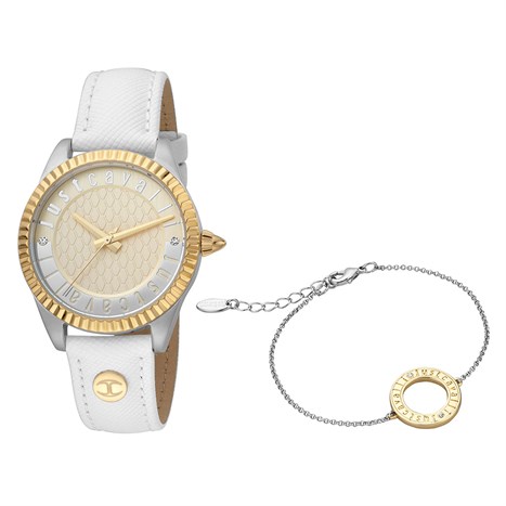 Đồng hồ JUST CAVALLI 34 mm Nữ JC1L133L0035 Màu Trắng