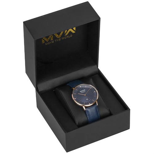 Đồng hồ MVW 40 mm Nam ML054-01 Màu Xanh đen