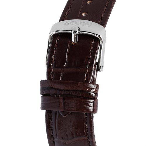 Đồng hồ MVW 42 mm Nam ML055-01 Màu Nâu