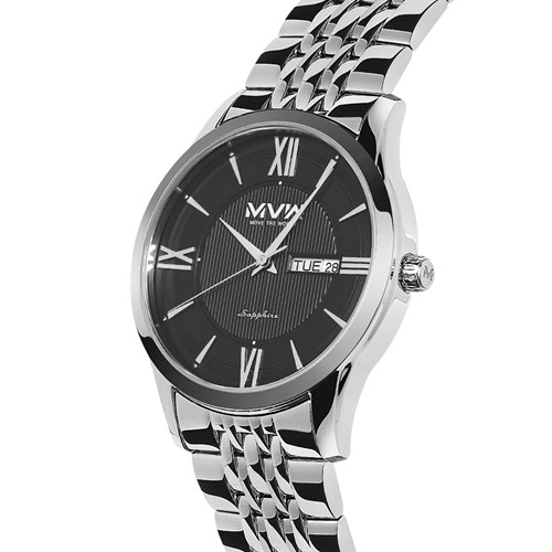 Đồng hồ MVW 39.5 mm Nam MS068-03 Màu Bạc
