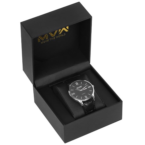 Đồng hồ MVW 42 mm Nam ML057-01 Màu Đen