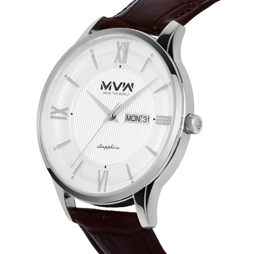 Đồng hồ MVW 42 mm Nam ML057-02 Màu Nâu