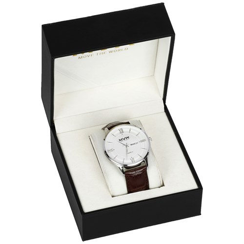 Đồng hồ MVW 42 mm Nam ML057-02 Màu Nâu