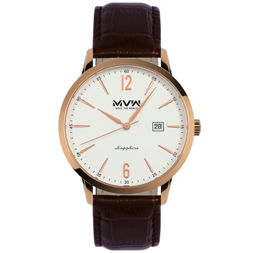 Đồng hồ MVW 40 mm Nam ML059-01 Màu Nâu