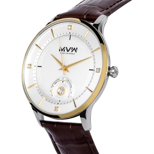 Đồng hồ MVW 40 mm Nam ML060-01 Màu Nâu