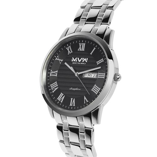 Đồng hồ MVW 40 mm Nam MS071-01 Màu Bạc