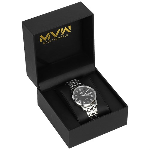 Đồng hồ MVW 40 mm Nam MS071-01 Màu Bạc