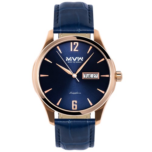 Đồng hồ MVW 42 mm Nam ML061-01 Màu Xanh Dương
