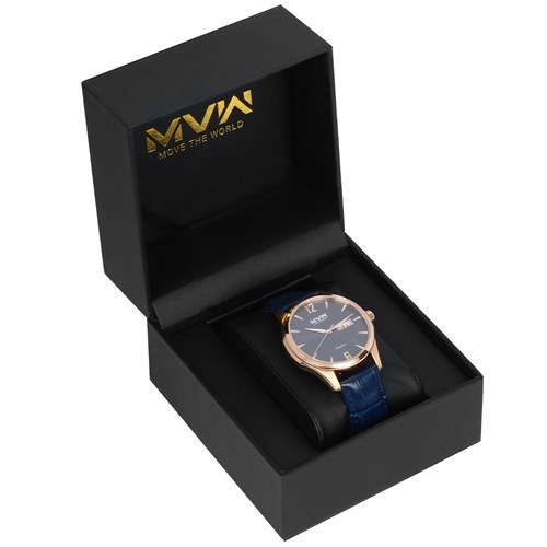 Đồng hồ MVW 42 mm Nam ML061-01 Màu Xanh Dương