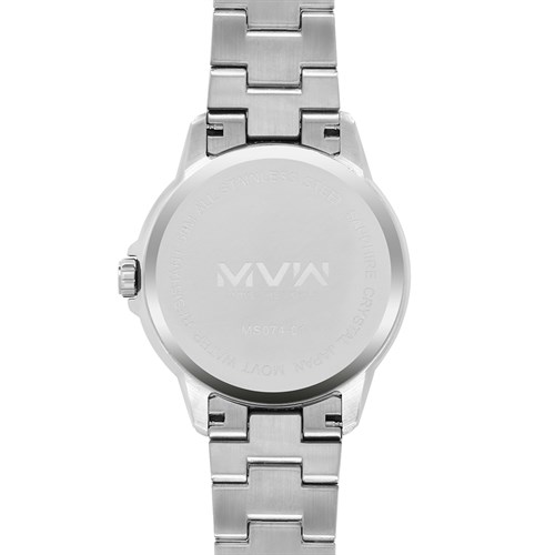 Đồng hồ MVW 42 mm Nam MS074-01 Màu Bạc