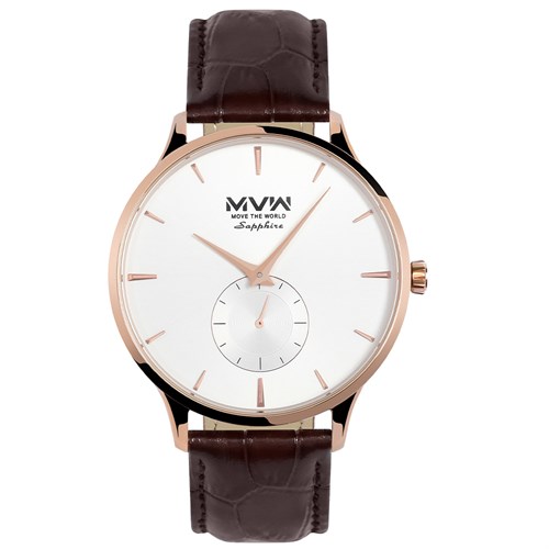 Đồng hồ MVW 42 mm Nam ML065-01 Màu Nâu