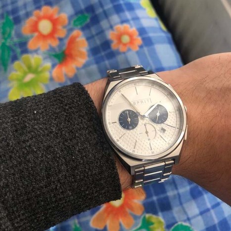 Đồng hồ ESPRIT 42 mm Nam ES1G062M0055 Màu Bạc