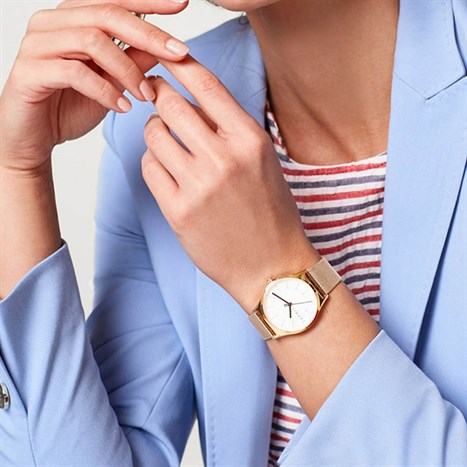 Đồng hồ ESPRIT 34 mm Nữ ES1L034M0085 Màu Vàng Hồng