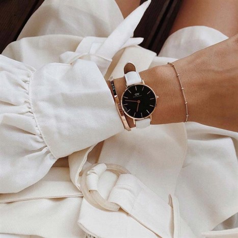 Đồng hồ DANIEL WELLINGTON 32 mm Nữ DW00100283 Màu Trắng