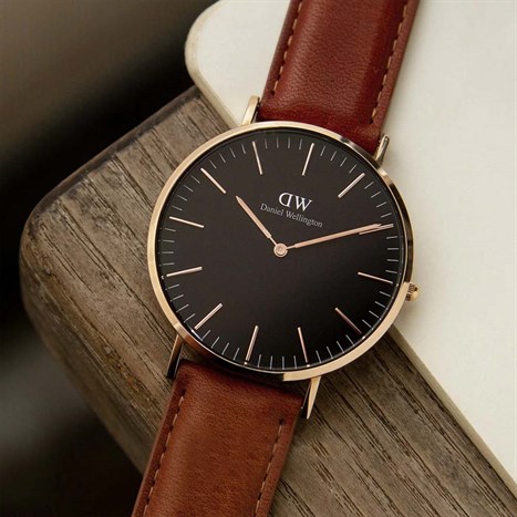 Đồng hồ DANIEL WELLINGTON 40 mm Nam DW00100126 Màu Nâu