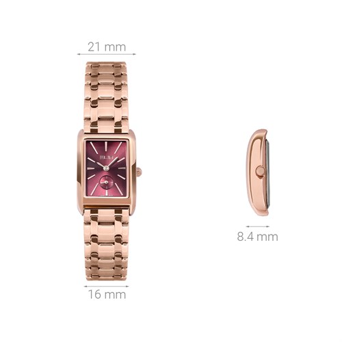 Đồng hồ ELIO Xmas 21 mm Nữ ES093 Màu Vàng Hồng