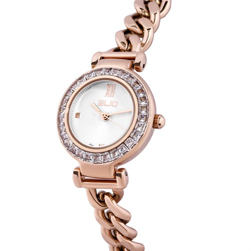 Đồng hồ ELIO 25.7 mm Nàng Thơ Nữ ES095-01 Màu Vàng Hồng
