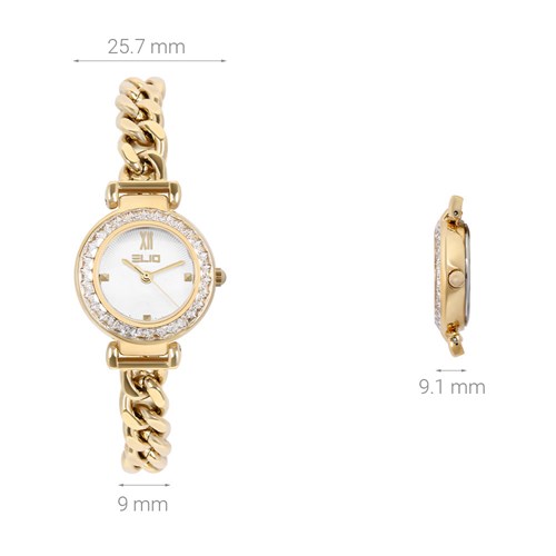 Đồng hồ ELIO Nàng Thơ 25.7 mm Nữ ES095-02 Màu Vàng
