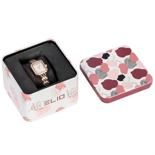 Đồng hồ ELIO Nàng Thơ 20 mm Nữ ES096-01 Màu Vàng Hồng