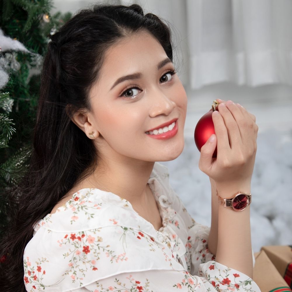 Đồng hồ ELIO Xmas 28 mm Nữ ES097-01