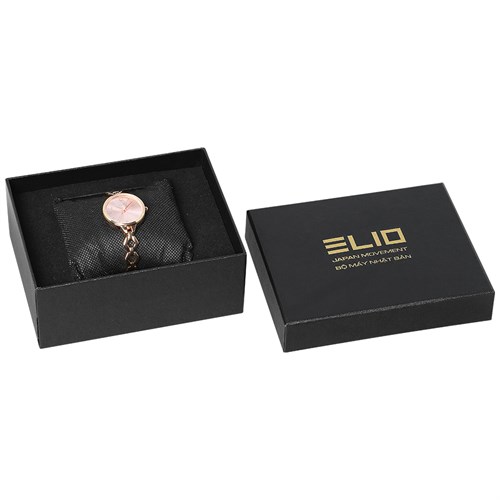 Đồng hồ ELIO Nàng Thơ 28 mm Nữ ES098-01 Màu Vàng Hồng