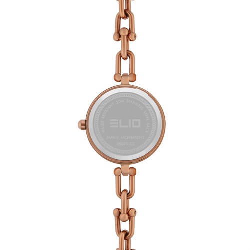 Đồng hồ ELIO Xmas 26 mm Nữ ES099-02 Màu Vàng Hồng