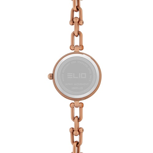 Đồng hồ ELIO Xmas 26 mm Nữ ES099-03 Màu Vàng Hồng
