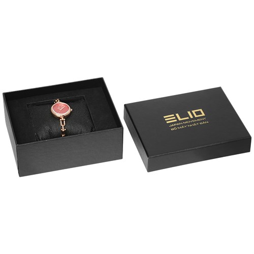 Đồng hồ ELIO Xmas 26 mm Nữ ES099-03 Màu Vàng Hồng