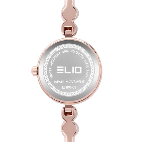 Đồng hồ ELIO Nàng Thơ 26 mm Nữ ES100-03 Màu Vàng Hồng