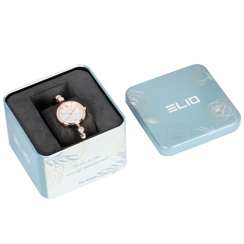 Đồng hồ ELIO Nàng Thơ 26 mm Nữ ES100-03 Màu Vàng Hồng