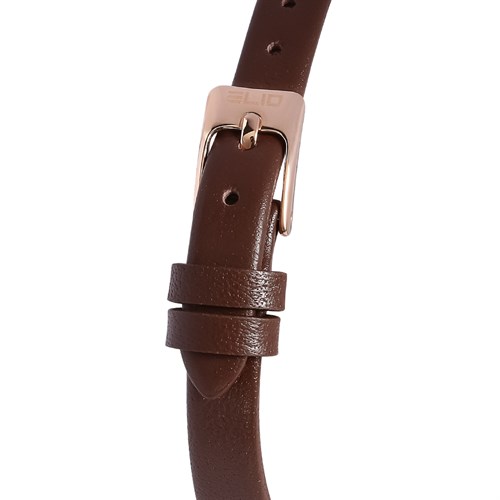 Đồng hồ ELIO 28 mm Nữ EL086-02 Màu Nâu