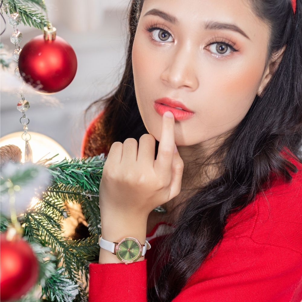 Đồng hồ ELIO Xmas 28 mm Nữ EL086-04