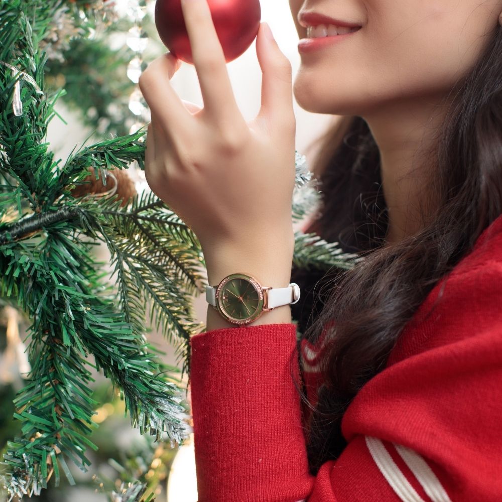 Đồng hồ ELIO Xmas 28 mm Nữ EL086-04